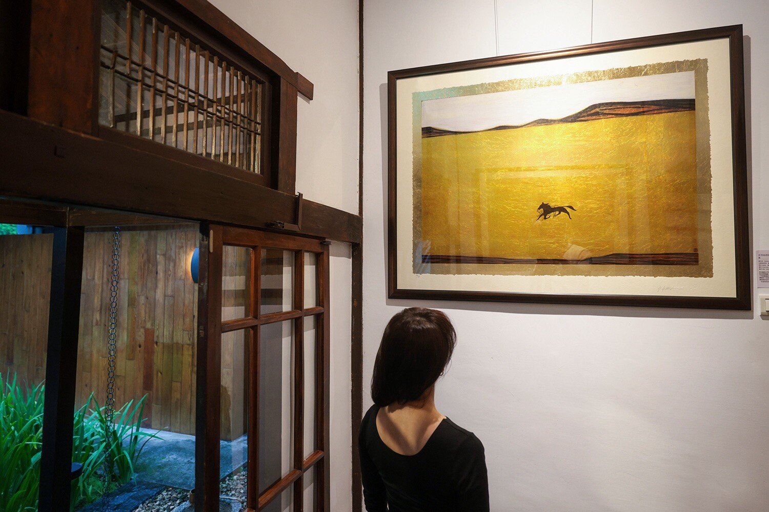時藝多媒體- 金色流光的藝術盛宴：常玉馬年限定「金箔絲網版畫」